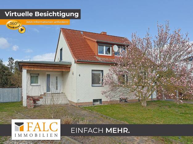 Einfamilienhaus zum Kauf 349.000 € 5 Zimmer 110 m² 2.270 m² Grundstück Bliesendorfer Poststraße 4 Bliesendorf Werder (Havel) 14542
