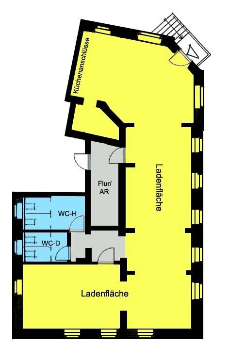 Ladenfläche zur Miete provisionsfrei 1.299 € 1 Zimmer 145 m²<br/>Verkaufsfläche ab 145 m²<br/>Teilbarkeit Cotta (Sachsdorfer Str.) Dresden 01157