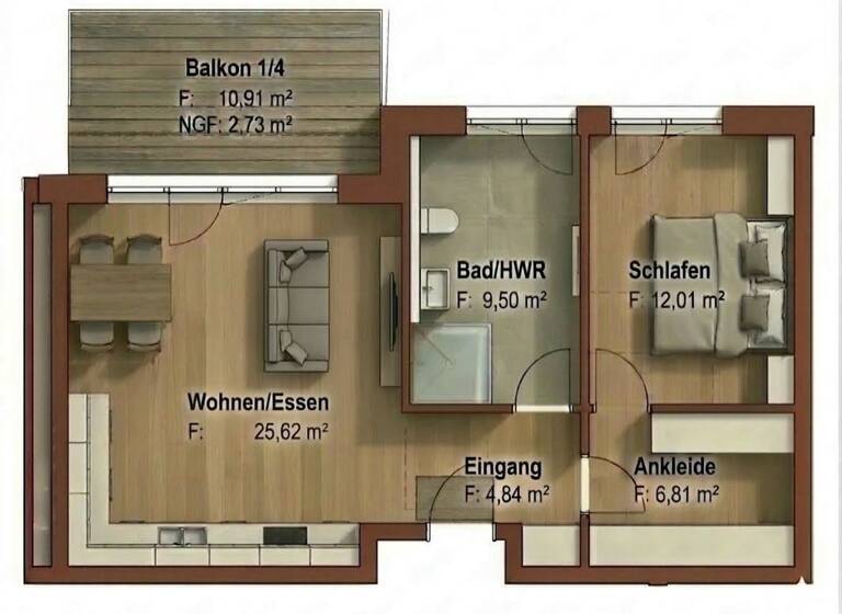 Wohnung zur Miete 830 € 2 Zimmer 64 m² Geschoss 2/3 frei ab 15.04.2026 Großheubach 63920