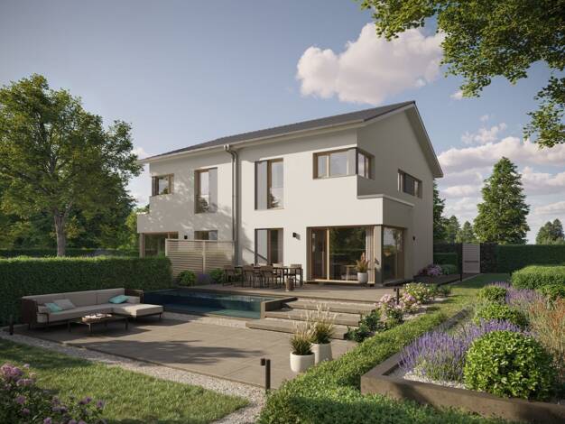 Doppelhaushälfte zum Kauf 441.307 € 4 Zimmer 116,5 m² 600 m² Grundstück Reinhausen Gleichen 37130