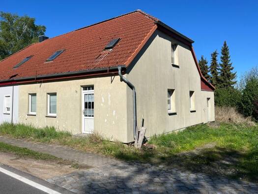 Doppelhaushälfte zum Kauf 48.000 € 5 Zimmer 110 m² 900 m² Grundstück Rittermannshagen Faulenrost 17139