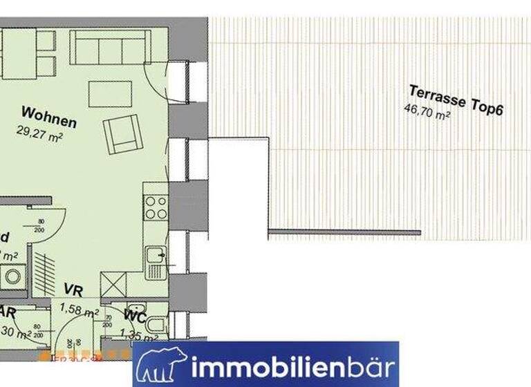 Wohnung zum Kauf 199.000 € 2 Zimmer 54,8 m² 1. Geschoss Grillparzerstraße 1 Lustenau Linz 4020