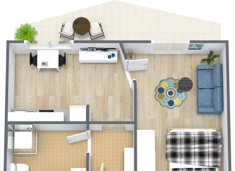 Studio zur Miete 491 € 1 Zimmer 50 m² Villacher Str. 23 Spittal an der Drau 9800