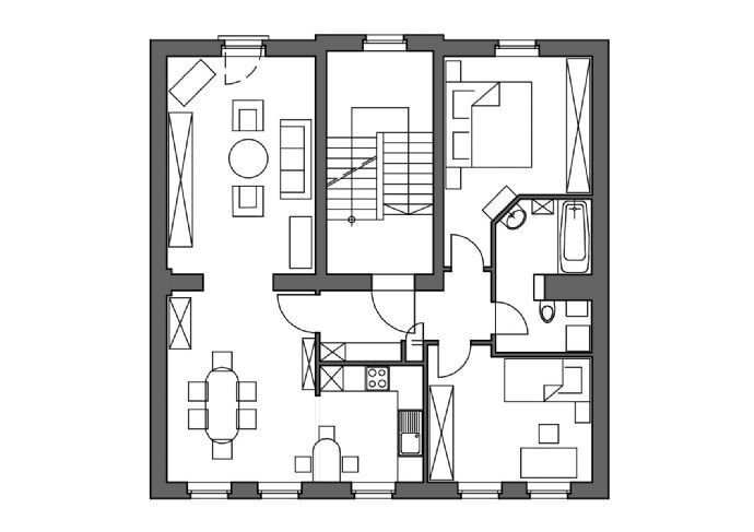 Wohnung zur Miete 480 € 3,5 Zimmer 80 m²<br/>Wohnfläche 1.<br/>Geschoss 01.02.2025<br/>Verfügbarkeit Deulowitzer Straße 62 Guben Guben 03172