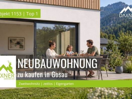 Wohnung zum Kauf - Erstbezug 722.593 € 3 Zimmer 92,1 m² Gosau 4824