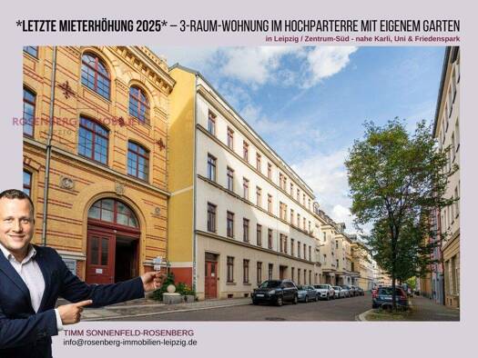 Wohnung zum Kauf 239.900 € 3 Zimmer 82 m² EG Kreuzstraße 9 WE01 Zentrum-Ost Leipzig / Leipzig Zentrum-Südost 04103