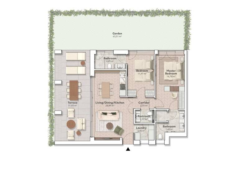 Wohnung zum Kauf - Erstbezug 599.200 € 3 Zimmer 76 m² Salo' 25087