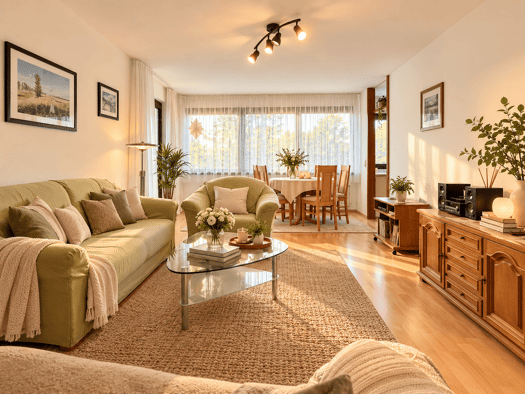 Wohnung zur Miete 800 € 2,5 Zimmer 64 m² 2. Geschoss frei ab 01.12.2026 Tamm 71732