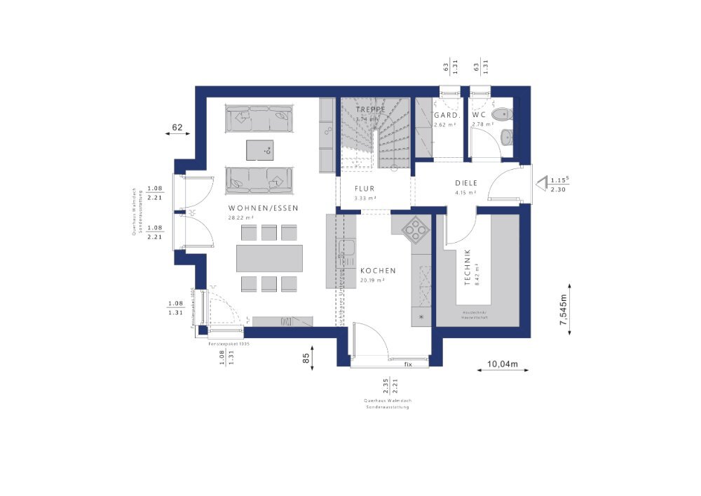 Einfamilienhaus zum Kauf 431.013 € 4 Zimmer 122 m²<br/>Wohnfläche 1.000 m²<br/>Grundstück Barchfeld Barchfeld 36456