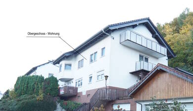 Wohnung zur Miete 1.150 € 3 Zimmer 120,3 m² Mönchzell Meckesheim / Mönchzell 74909