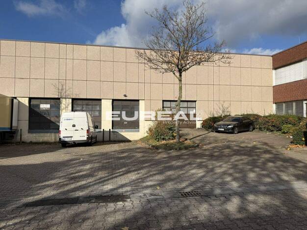 Lagerhalle zur Miete provisionsfrei 1.220 m² Lagerfläche teilbar ab 1.020 m² Lichtenbroich Düsseldorf 40472