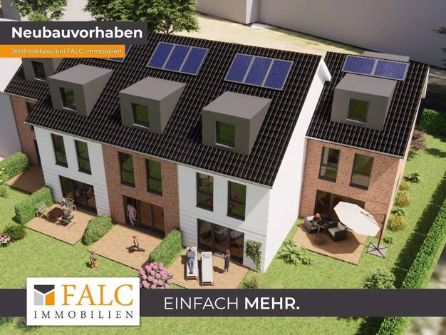 Reihenmittelhaus zum Kauf - Erstbezug provisionsfrei 799.999 € 5 Zimmer 133,5 m² 217 m² Grundstück Hüllenkamp 129 Rahlstedt Hamburg 22149