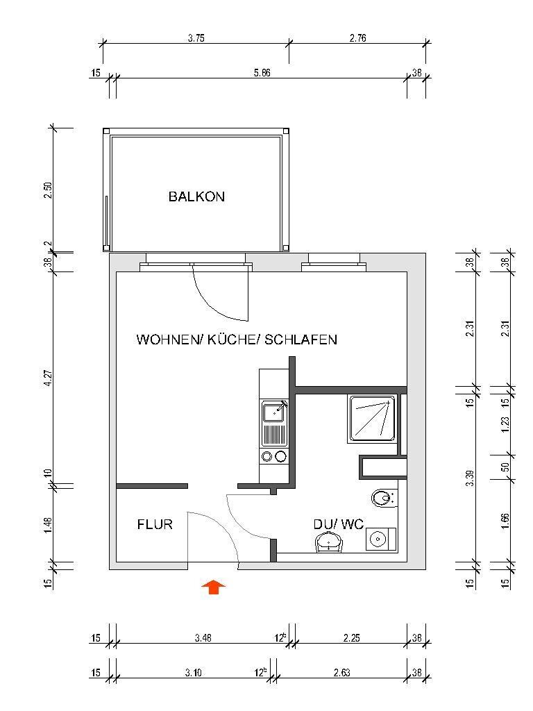 Wohnung zur Miete 327 € 1 Zimmer 41,1 m²<br/>Wohnfläche 2.<br/>Geschoss 01.01.2025<br/>Verfügbarkeit Johannes-Dick-Str. 59 Hutholz 642 Chemnitz 09123