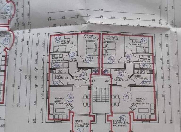 Wohnung zum Kauf 259.000 € 3 Zimmer 79 m² 1. Geschoss Ulmenstr.1b.1,OG,rechts Mühlheim Mühlheim am Main 63165