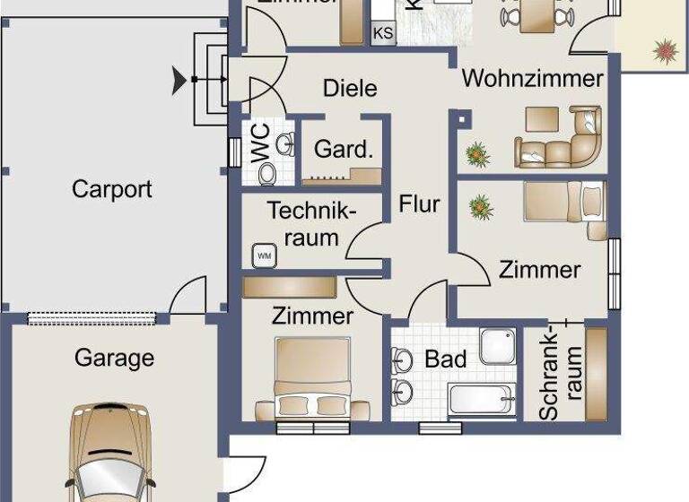Bungalow zum Kauf 290.000 € 4 Zimmer 101 m² 850 m² Grundstück Hollenthon 2812