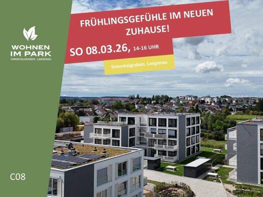 Wohnung zum Kauf - Neubau provisionsfrei 318.900 € 2 Zimmer 61,3 m² 1. Geschoss Am Simontalgraben 23 Langenau 89129