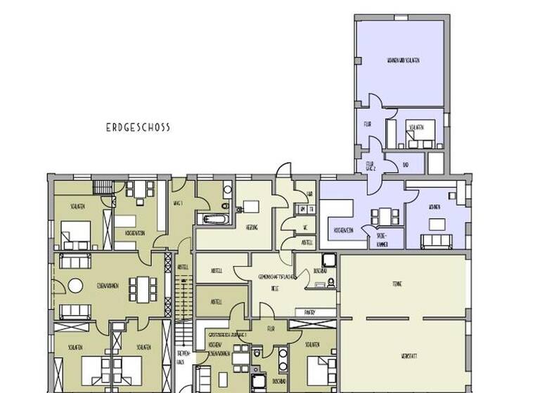 Haus zum Kauf provisionsfrei 1.290.000 € 16 Zimmer 460 m² 43.000 m² Grundstück Kükelühn Wangels 23758
