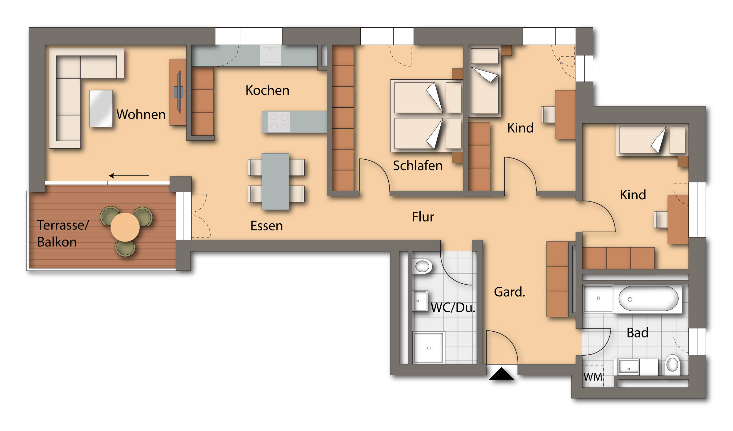 Wohnung zum Kauf 561.853 € 4 Zimmer 106 m²<br/>Wohnfläche EG<br/>Geschoss Neumarkt Neumarkt 92318