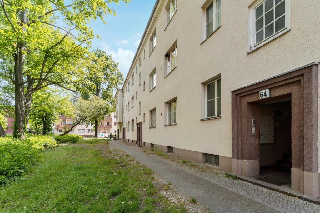 Wohnung zum Kauf provisionsfrei 131.700 € 2,5 Zimmer 55,1 m²<br/>Wohnfläche EG<br/>Geschoss Emmentaler Straße 64 Reinickendorf Berlin 13407