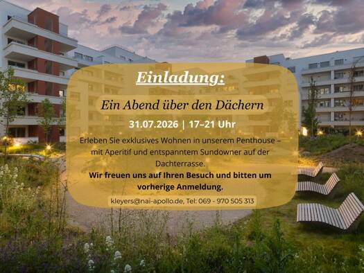 Wohnung zum Kauf - Erstbezug 399.900 € 2 Zimmer 49,9 m² Gallus Frankfurt am Main 60326