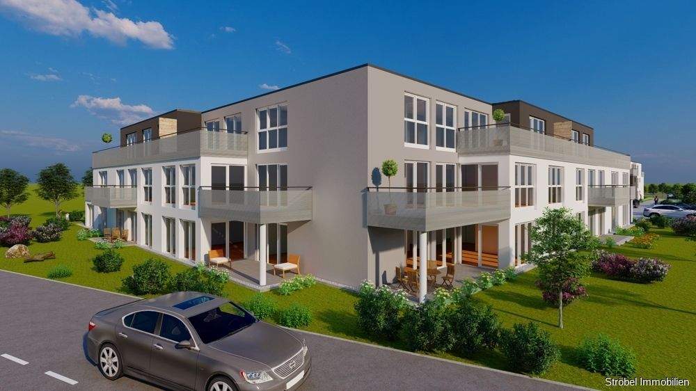 Immobilie in Dürrwangen - Modernes Wohnen in Dürrwangen - im Mehrfamilienhaus Osterglocke - Bild 1