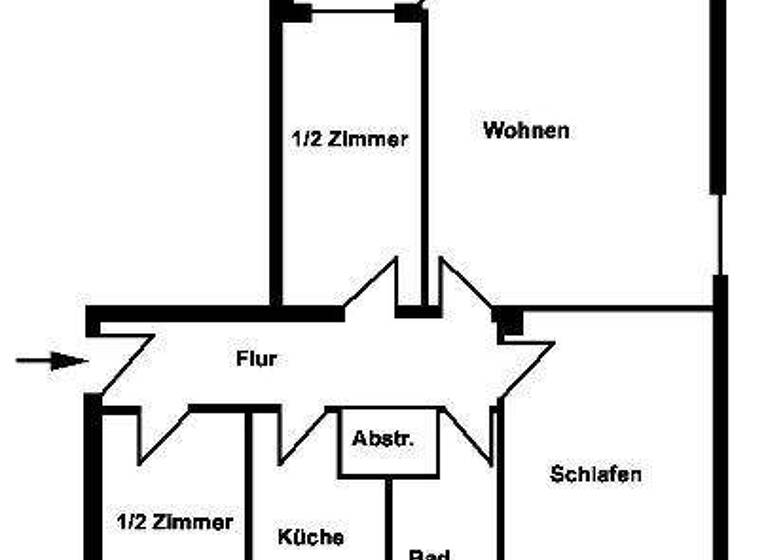 Wohnung zum Kauf provisionsfrei 214.000 € 4 Zimmer 81,4 m² EG Mozartstraße 17 Elmshorn 25337