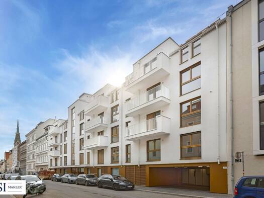 Wohnung zur Miete - Erstbezug 1.050 € 2 Zimmer 43,2 m² 1. Geschoss Schumanngasse 35 Wien,Währing 1180