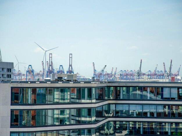 Wohnung zur Miete - Erstbezug 3.195 € 3 Zimmer 117 m² 6. Geschoss Überseeallee 2a HafenCity Hamburg 20457