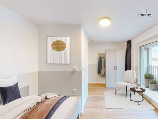 Studio zur Miete 550 € 1 Zimmer 29,7 m² EG frei ab sofort Rangierbahnhof Nürnberg 90461
