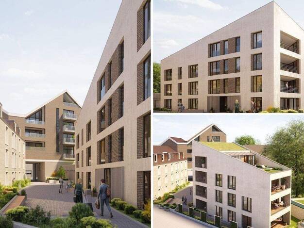 Wohnung zum Kauf - Neubau provisionsfrei 896.735 € 3 Zimmer 104,8 m² 1. Geschoss Fahrstraße Innenstadt Erlangen 91052