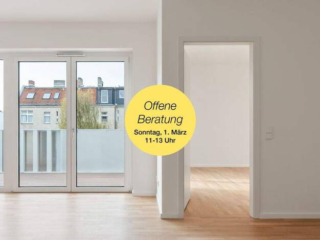 Wohnung zum Kauf - Erstbezug provisionsfrei 462.000 € 2 Zimmer 69 m² 3. Geschoss Bürgerstraße 53 Britz Berlin 12347