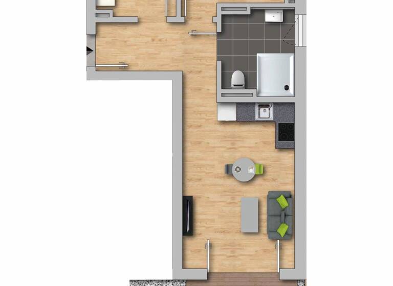 Wohnung zum Kauf provisionsfrei 354.000 € 3 Zimmer 56 m²<br/>Wohnfläche EG<br/>Geschoss ab sofort<br/>Verfügbarkeit Ingolstadt Ingolstadt 85053