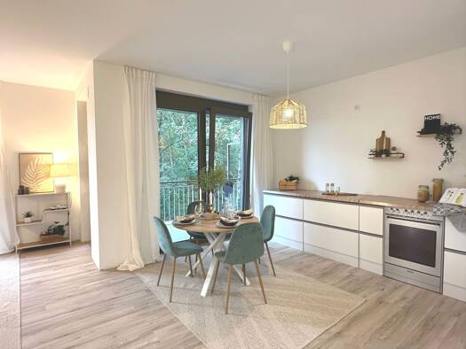 Wohnung zur Miete - Erstbezug 980 € 1 Zimmer 50,6 m² 1. Geschoss frei ab sofort Theodor-Heuss-Straße 10 Warsingsfehn Moormerland 26802