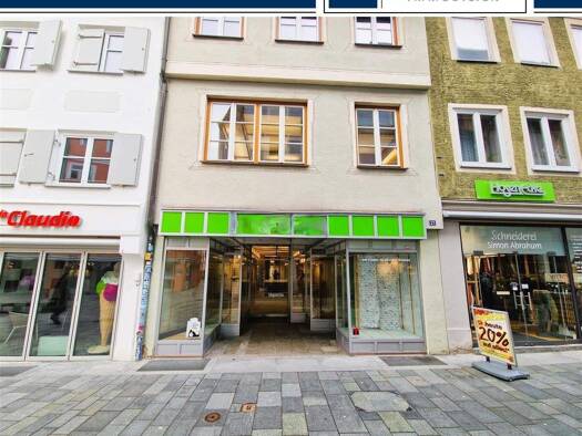Laden zur Miete provisionsfrei 320 € 160 m² Verkaufsfläche Memmingen 87700