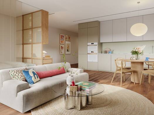 Wohnung zum Kauf - Erstbezug 259.000 € 1 Zimmer 41,7 m² EG Bramfeld Wandsbek 22175