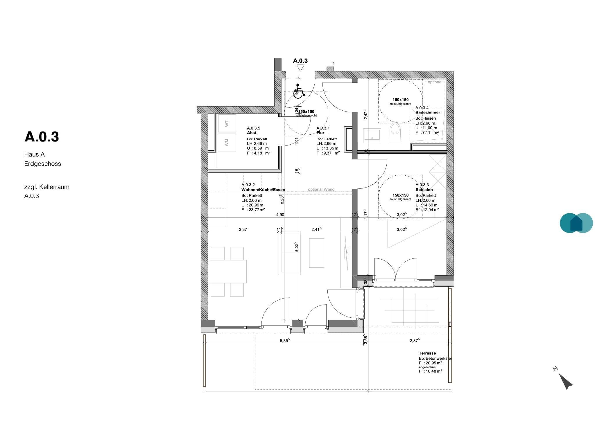 Wohnung zur Miete 799 € 2 Zimmer 67,9 m²<br/>Wohnfläche EG<br/>Geschoss 01.01.2025<br/>Verfügbarkeit Rosmarinweg 3 Reislingen Wolfsburg 38446