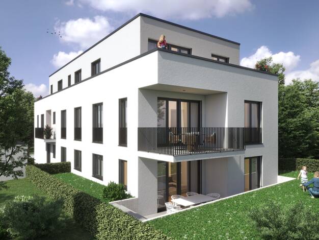 Wohnung zum Kauf - Erstbezug provisionsfrei 465.900 € 3 Zimmer 70,5 m² 1. Geschoss frei ab sofort Praunheim Frankfurt am Main 60439