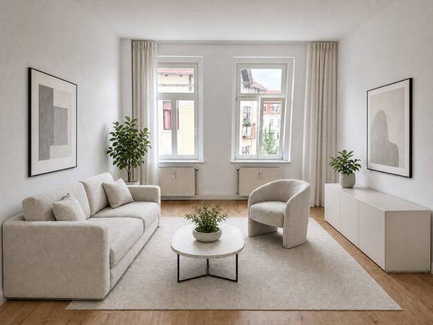 Wohnung zum Kauf provisionsfrei 209.000 € 3 Zimmer 73,4 m² 2. Geschoss Kleinzschocher Südwest 04229