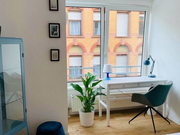Studio zur Miete Wohnen auf Zeit 950 € 1 Zimmer 18 m² frei ab sofort Quadrate Mannheim 68161