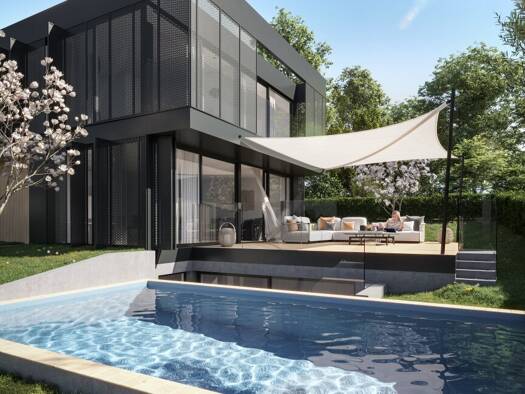 Villa zum Kauf - Erstbezug 1.590.000 € 4 Zimmer 275 m² Grundstück Hackenbergweg Wien 1190