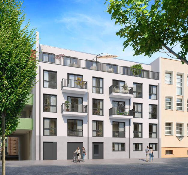 Terrassenwohnung zum Kauf - Neubau provisionsfrei 563.300 € 3 Zimmer 84,6 m² EG Prühßstraße 39 Mariendorf Berlin 12105