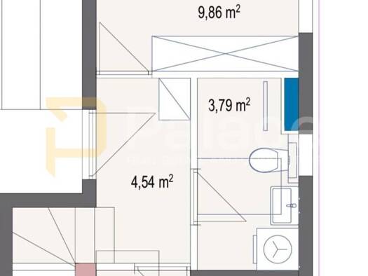 Wohnung zum Kauf 338.000 € 2 Zimmer 80 m² 1. Geschoss Kastela