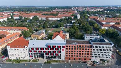 Wohnung zur Miete - Erstbezug 528 € 2 Zimmer 40,6 m² 5. Geschoss Riebeckstraße 35 Reudnitz-Thonberg Leipzig / Reudnitz-Thonberg 04317