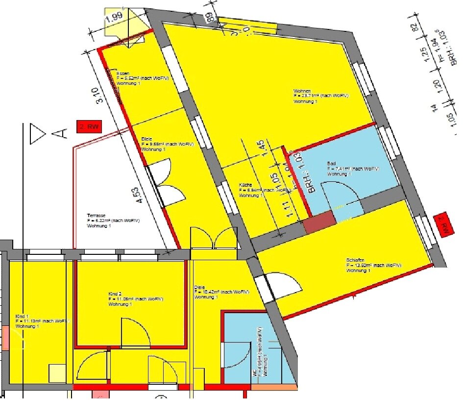 Wohnung zur Miete 981 € 4 Zimmer 109 m²<br/>Wohnfläche EG<br/>Geschoss 01.03.2025<br/>Verfügbarkeit Sachsenstr. 8 Coswig 01640