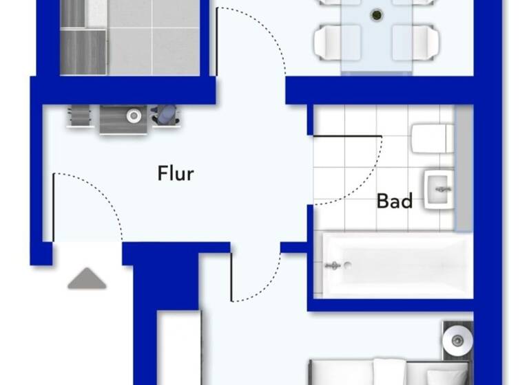 Wohnung zum Kauf 130.000 € 2 Zimmer 54,9 m²<br/>Wohnfläche Stötteritz Leipzig 04299
