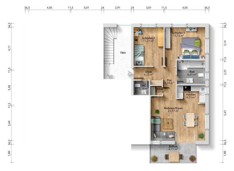 Wohnung zum Kauf 1.399.000 € 12 Zimmer 319 m² Rheinstraße 4a Hausen an der Möhlin Hausen 79189
