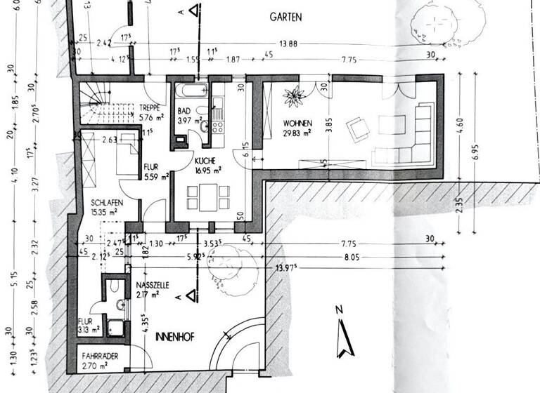 Wohnung zum Kauf 975.000 € 7 Zimmer 215 m² Steinweg Regensburg 93059