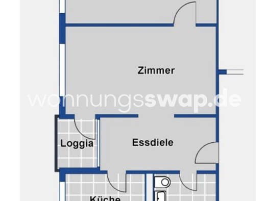 Wohnung zur Miete Tauschwohnung 450 € 2 Zimmer 56 m² 2. Geschoss Steilshoop Wandsbek 22309