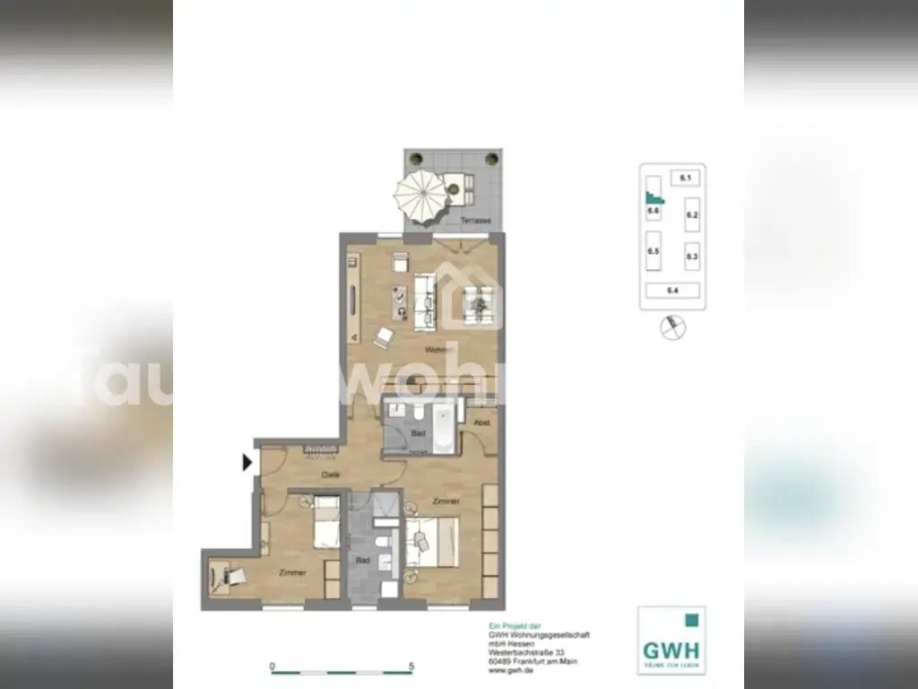 Terrassenwohnung zur Miete 919 € 3 Zimmer 87 m²<br/>Wohnfläche EG<br/>Geschoss Dresdner Heide Dresden 01099