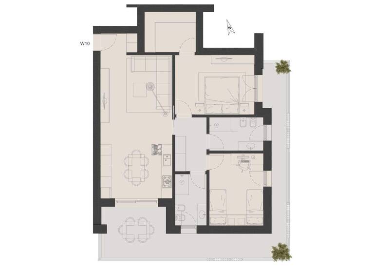 Wohnung zum Kauf 640.000 € 3 Zimmer 83 m² 1. Geschoss Via Lazise 1 Lazise 37017